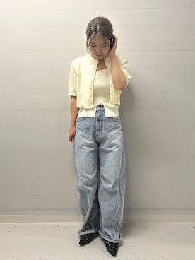 「SENSE OF PLACE by URBAN RESEARCH（センスオブプレイスバイアーバンリサーチ）のアイテム（サンダル）」を使った、yukaさん（レディース・152cm）の秋コーディネート