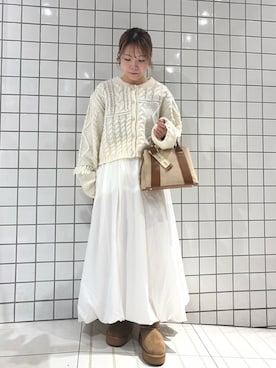 yukaさん（レディース・152cm）の冬コーディネート