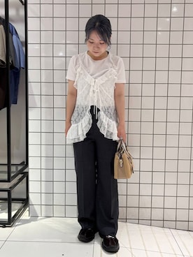 「URTECH」｜yukaさん（レディース・152cm）の夏コーディネート