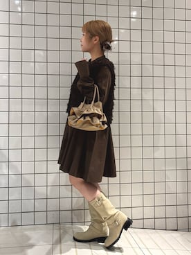 yukaさん(レディース・152cm)の冬コーディネート