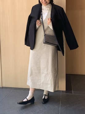 「ing（イング）のアイテム（シューズ）」を使った、keyさん（レディース・160cm）の秋コーディネート