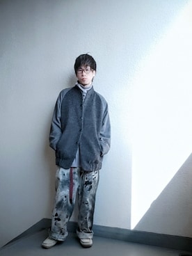 「アイテム（その他、オレンジ系）」を使った、votさん（メンズ・168cm）の春コーディネート