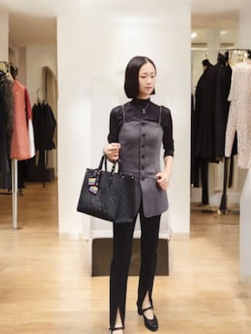 「アイテム（その他トップス）」を使った、よんみさん（レディース・162cm・40代）の秋コーディネート