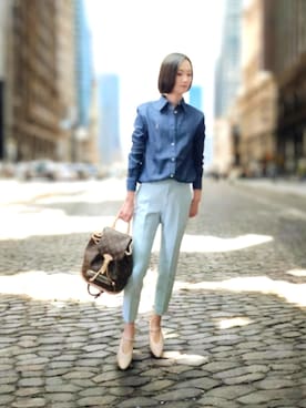 よんみさん（レディース・162cm）の春コーディネート