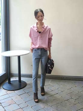 よんみさん（レディース・162cm・40代）の秋コーディネート