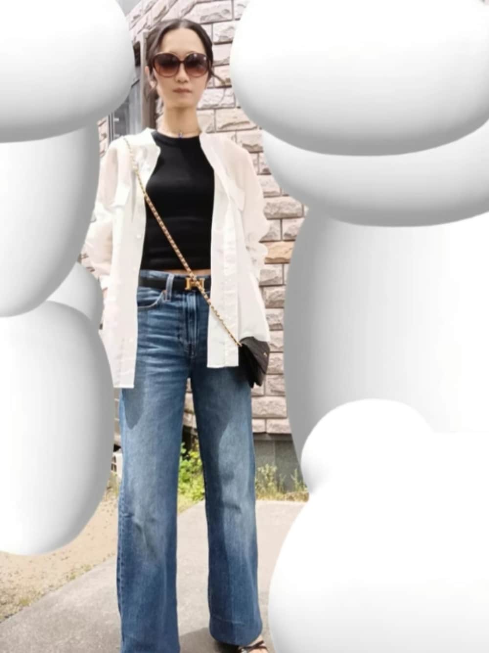 HERMESのベルトを使った人気ファッションコーディネート（年齢