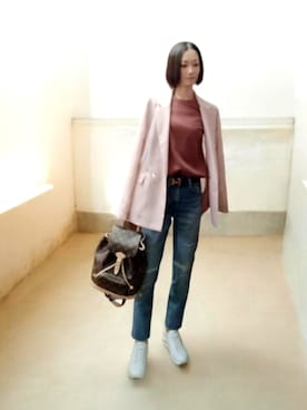 よんみさん（レディース・162cm）の春コーディネート