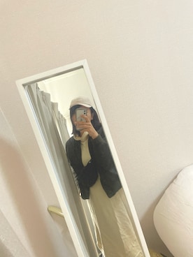 「UNIQLO（ユニクロ）のアイテム（MA-1）」を使った、qumiy6v6dressさん（レディース・165cm）の秋コーディネート