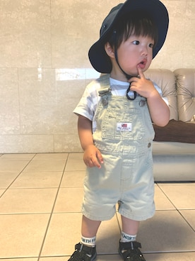 POLO RALPH LAURENのサロペット/オーバーオールを使った「キッズ