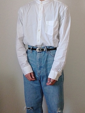 「SUGGESTION（サジェッション）のアイテム」を使った、コウキさん（メンズ・170cm）の冬コーディネート