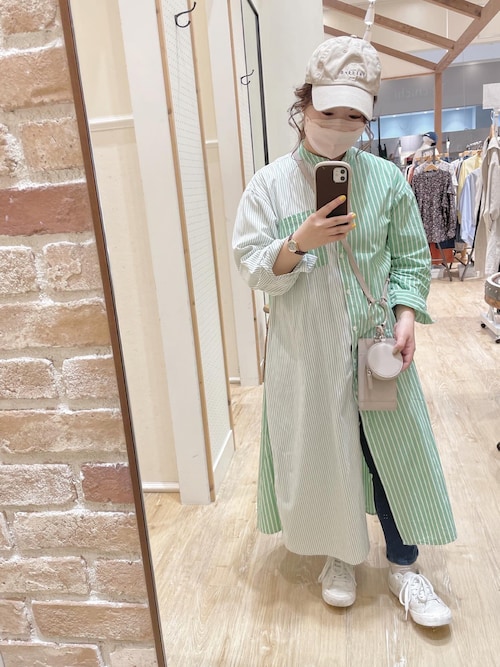 Cepo Nakapi Ueda Cepoのシャツワンピースを使ったコーディネート Wear