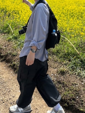 cha_hannosukeさん（メンズ・182cm・20代）の春コーディネート