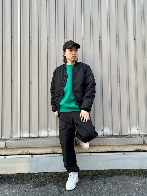 VARSITY LOGO CREW NECK SWEAT / バーシティ ロゴ クルーネック スウェット / AVIREX / アヴィレックス