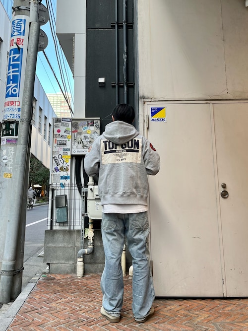 LONG SLEEVE ZIP PARKA DUST DEVILS / ロングスリーブ ジップアップ パーカー ダスト デビルス /AVIREX / アヴィレックス