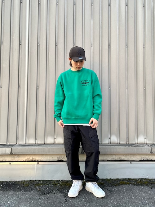 VARSITY LOGO CREW NECK SWEAT / バーシティ ロゴ クルーネック スウェット / AVIREX / アヴィレックス