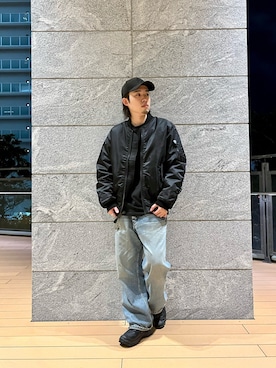 「キヤップ」｜しゅうとさん（メンズ・172cm）の秋コーディネート