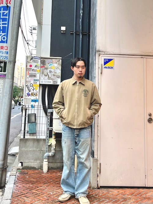 avirex⭐︎XL アヴィレックス ペインターパンツ ヴィンテージ加工デニム AVIREX アビレックス ペインターパンツ デニム バーシティ (783