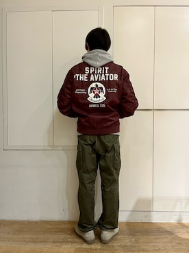 しゅうとさん（メンズ・172cm）の春コーディネート