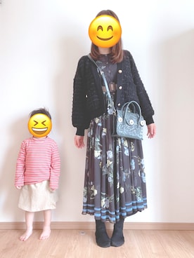 「Diagram（ダイアグラム）のアイテム（ワンピース/ドレス）」を使った、missassaさん（レディース・157cm）の春コーディネート