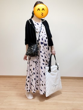 「Diagram（ダイアグラム）のアイテム（ワンピース/ドレス）」を使った、missassaさん（レディース・157cm）の秋コーディネート