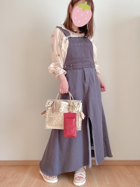 「Diagram（ダイアグラム）のアイテム（ジャケット/アウター）」を使った、missassaさん（レディース・157cm）の春コーディネート