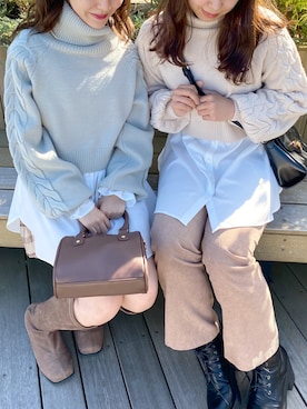 erikaoliveさん（レディース・158cm）の冬コーディネート