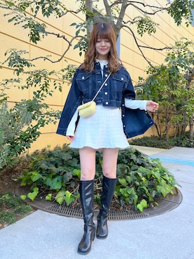 「マーメイド」｜「アイテム（ジャケット/アウター）」を使った、erikaoliveさん（レディース・158cm）の冬コーディネート