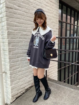 erikaoliveさん（レディース・158cm）の冬コーディネート