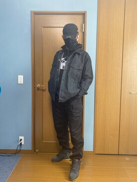 「COLONY 2139（コロニートゥーワンスリーナイン）のアイテム（デニムジャケット）」を使った、arkさん（メンズ・179cm）の秋コーディネート
