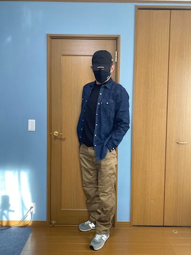 「Alpha Industries（アルファインダストリーズ）のアイテム（トップス）」を使った、arkさん（メンズ・179cm）の秋コーディネート