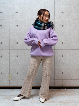 「Kastane」｜「アイテム（パーカー）」を使った、ゆりぴょんさん（レディース・147cm）の秋コーディネート