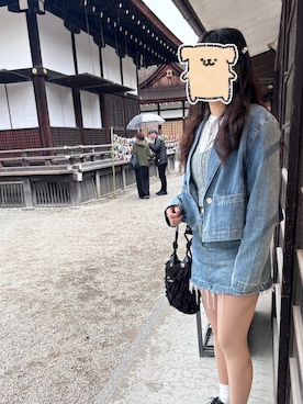 「Gozo（ゴソ）のアイテム」を使った、Y.C.さん（レディース・158cm）の冬コーディネート