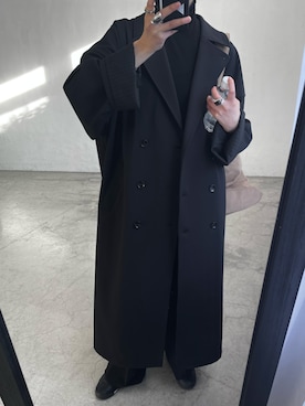 RIM.ARKのチェスターコートを使った人気ファッションコーディネート - WEAR