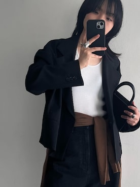 「RIM.ARK（リムアーク）のアイテム」を使った、akanenakatsuさん（レディース・163cm）の秋コーディネート