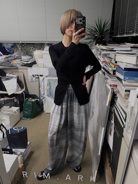 「RIM.ARK（リムアーク）のアイテム」を使った、akanenakatsuさん（レディース・163cm）の春コーディネート