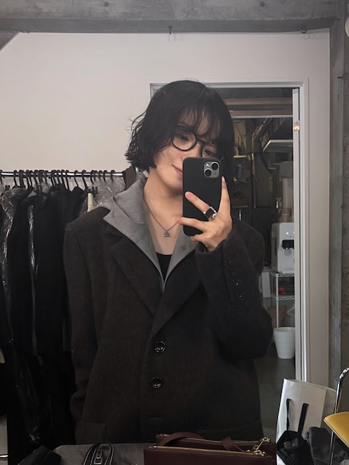 Mix color shaggy JK ミックスカラーシャギージャケット（テーラード