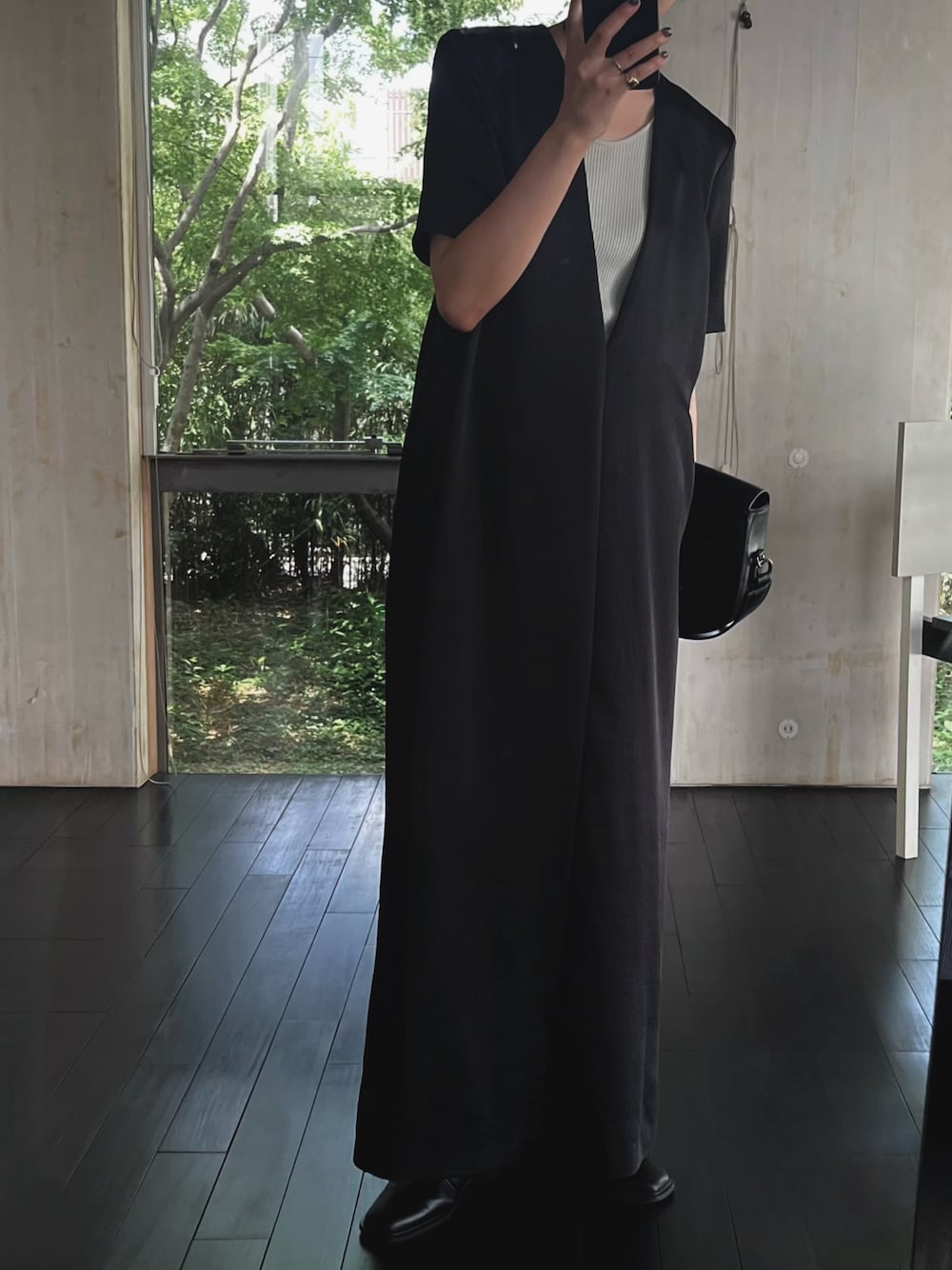 RIM.ARK（リムアーク）の「Satin long OP（ワンピース）」 - WEAR