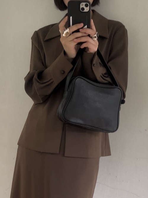 Open collar slim SH JK オープンカラースリムシャツジャケット