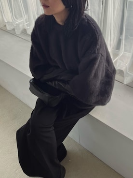 「アイテム（手袋）」を使った、akanenakatsuさん（レディース・163cm）の秋コーディネート