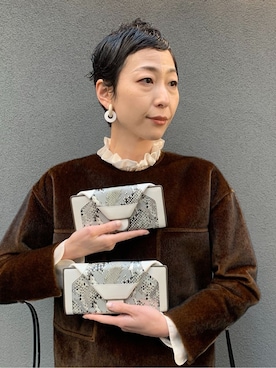 Kさん(レディース・170cm)の冬コーディネート