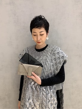 Kさん(レディース・170cm)の冬コーディネート