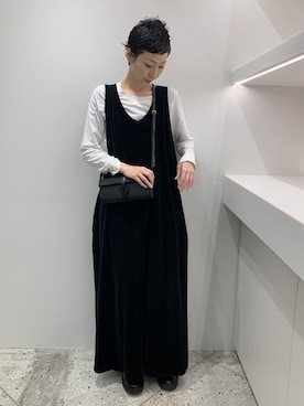 「お財布バッグ」｜Kさん（レディース・170cm）の秋コーディネート