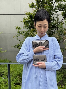 「アイテム（財布）」を使った、Kさん（レディース・170cm）の秋コーディネート