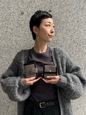 「アイテム（財布）」を使った、Kさん（レディース・170cm）の秋コーディネート