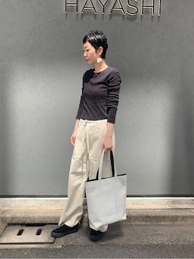 Kさん(レディース・170cm)の春コーディネート