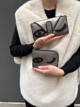 「アイテム（財布）」を使った、Kさん（レディース・170cm）の秋コーディネート