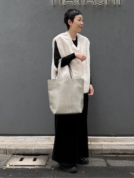 Kさん(レディース・170cm)の秋コーディネート