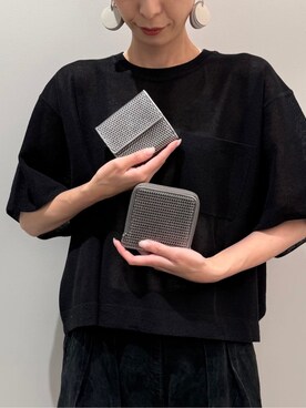 「ミニ財布」｜Kさん（レディース・170cm）の夏コーディネート