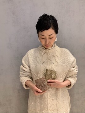 「ミニ財布」｜Kさん（レディース・170cm）の夏コーディネート