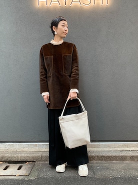 Kさん(レディース・170cm)の冬コーディネート